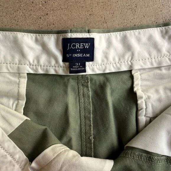 J Crew Factory Mens 5" flex chino short - Picture 3 of 3